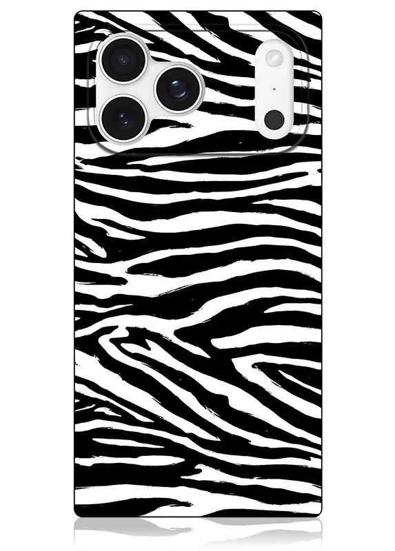 Image of SQUARE® Zebra iPhone Case