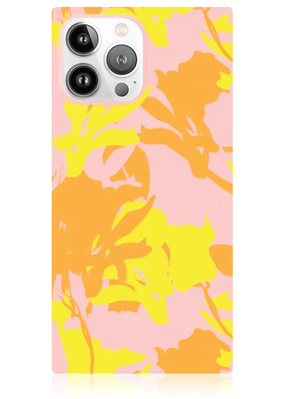Image of SQUARE® Blush Blossom iPhone Case
