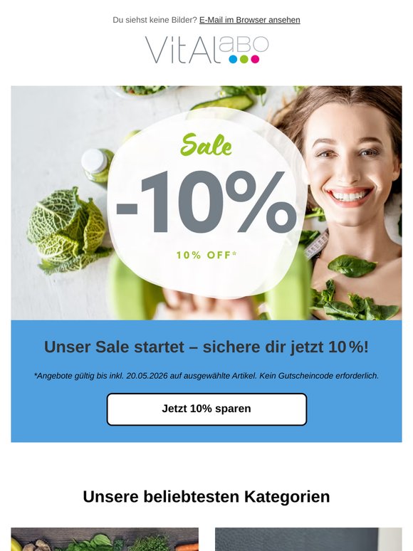 ⚡️ Blitzangebot: 10% Rabatt für dich! 🛍️