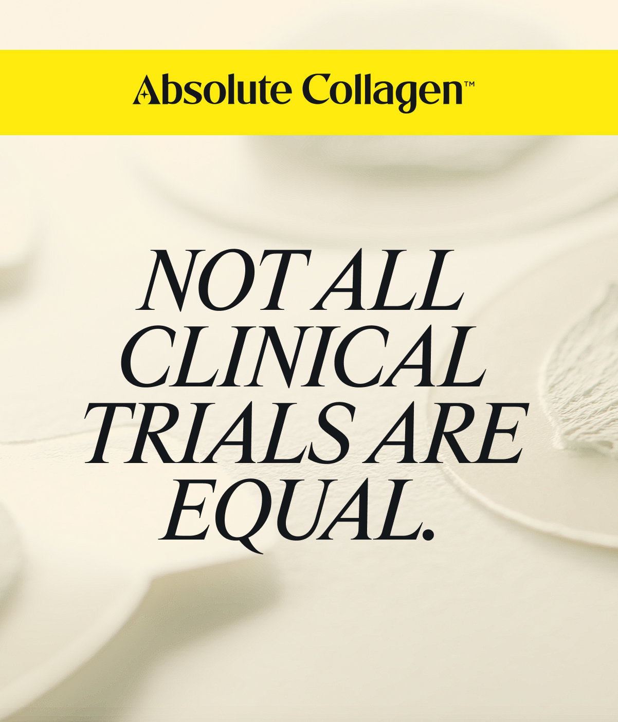 Not all clinical trails are equal.