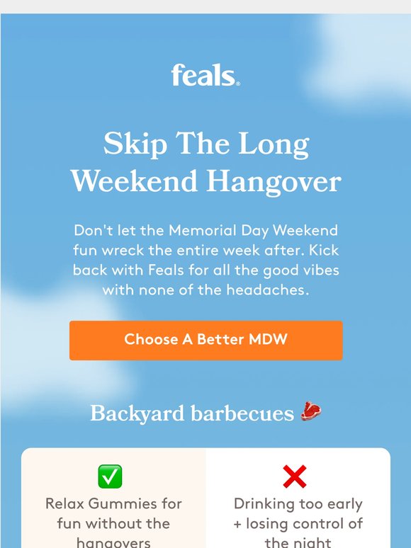 Yes to fun, no to hangovers