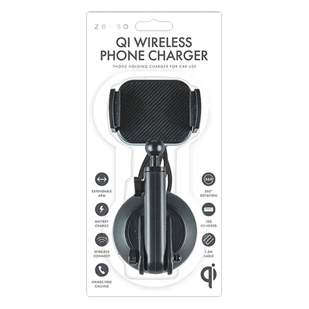 Zenso Wireless Charging Car Phone Holder - £12.49 delivered