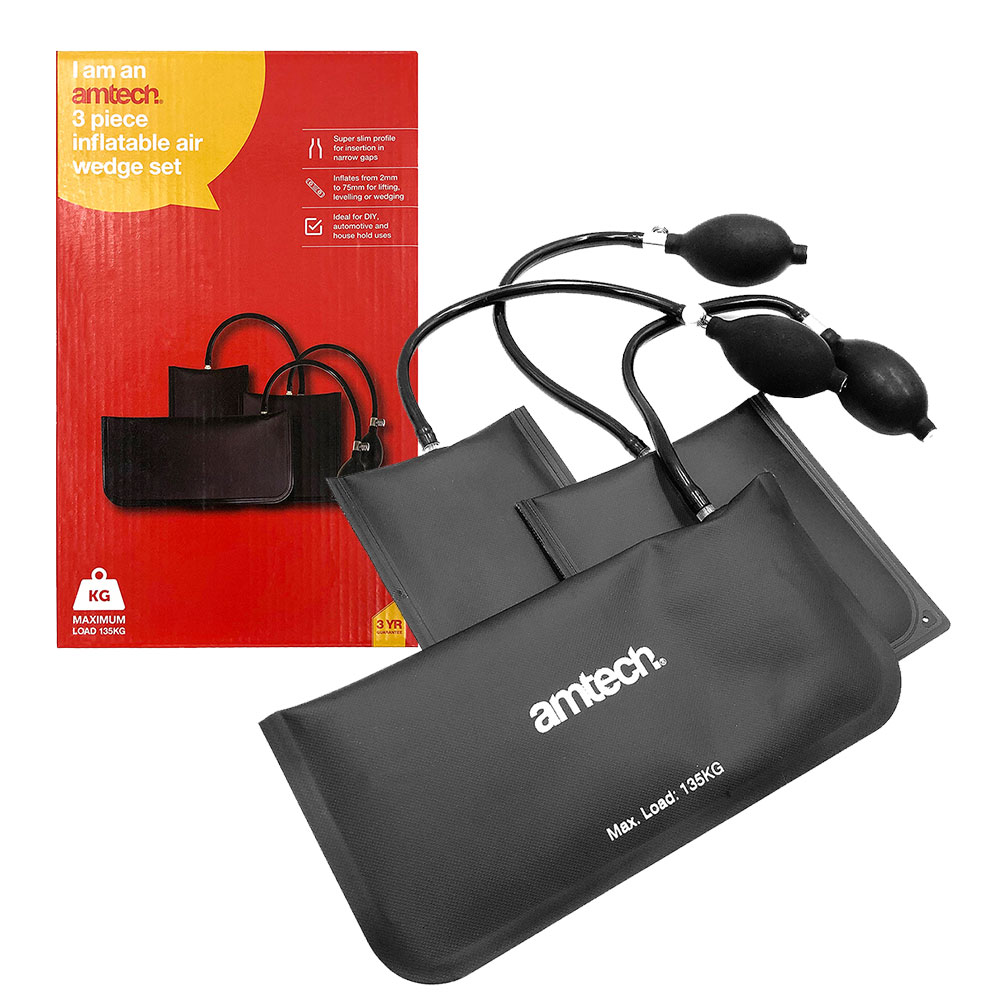 Amtech 3 Piece Inflatable Air Wedge Set - £19.69 delivered