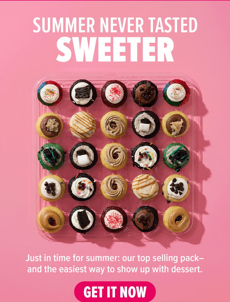 Summer never tasted sweeter! Just in time for summer: our top selling pack - and the easiest way to show up with dessert. Get it now!