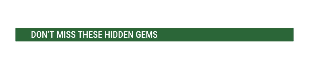 Hidden gems