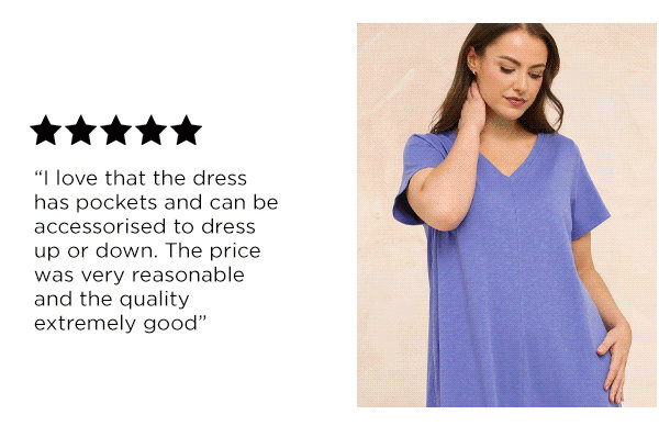 purple cotton dress