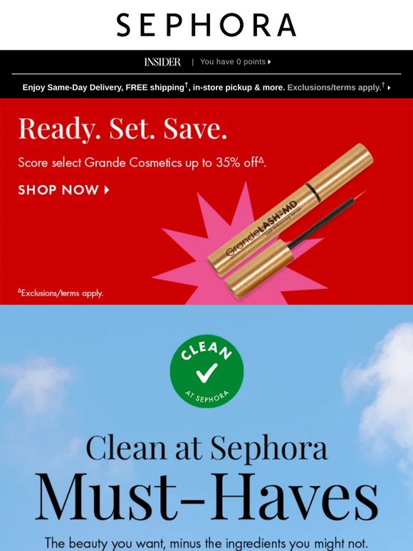 🌿 Clean at Sephora—and SO good