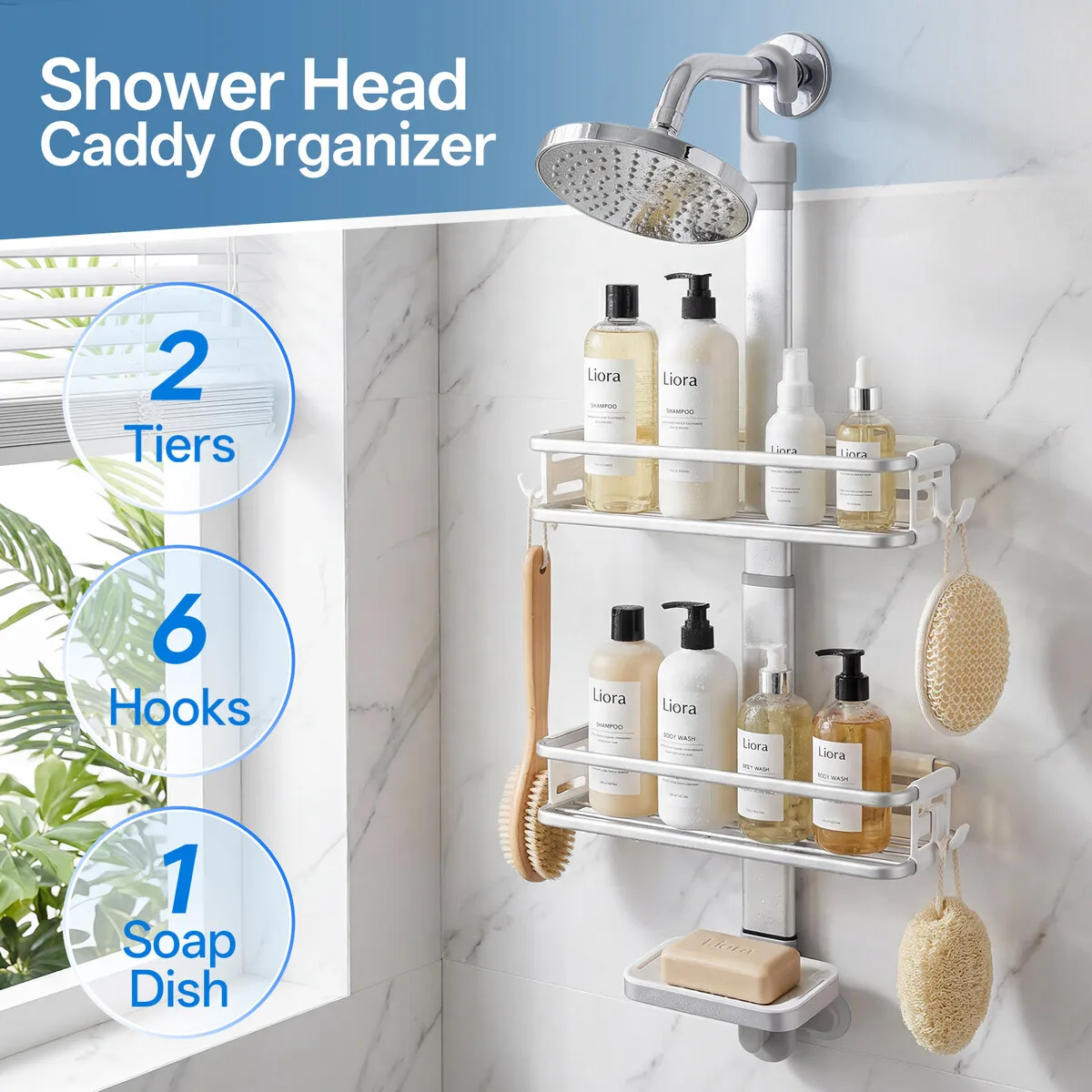 Adjustable Shower Caddy