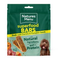3 x 100g/70g Natures Menu Dog Treats - 2 + 1 Free! *
