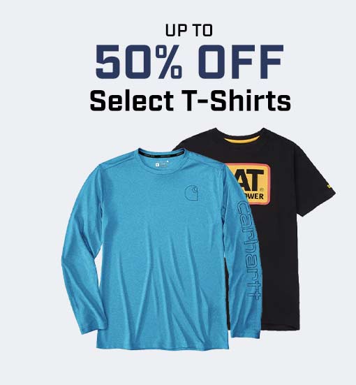 2 shirt flats with up to 50% of copy