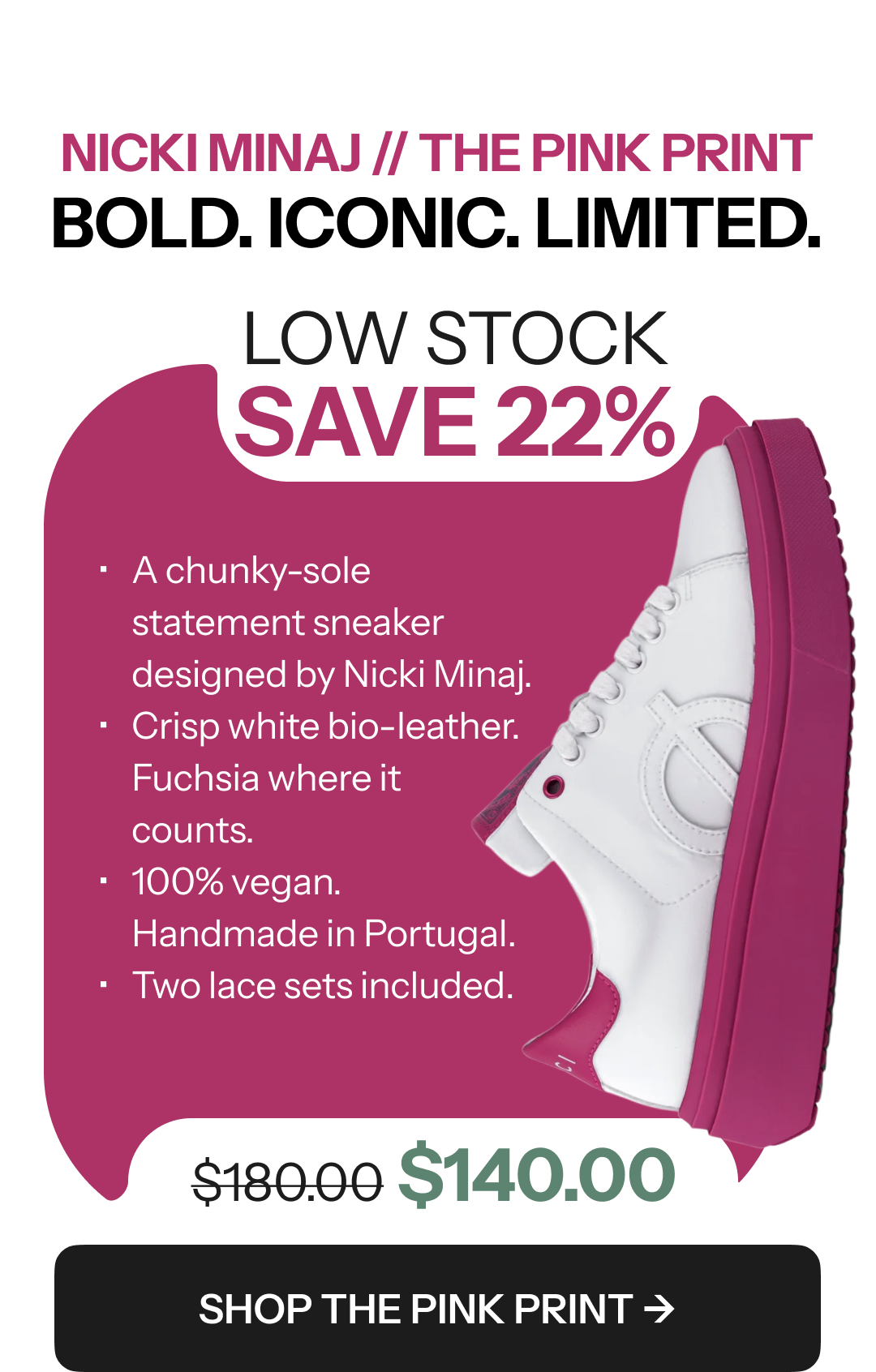 SHOP NICKI MINAJ // THE PINK PRINT