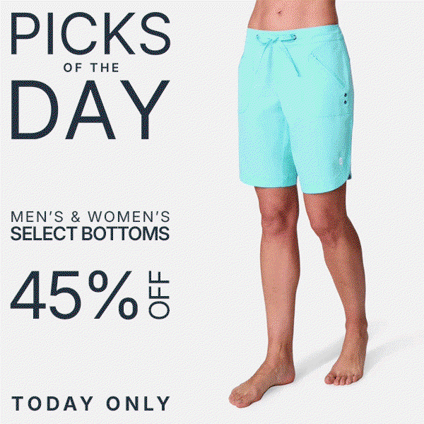 shop picks of the day - 45% off - today only
