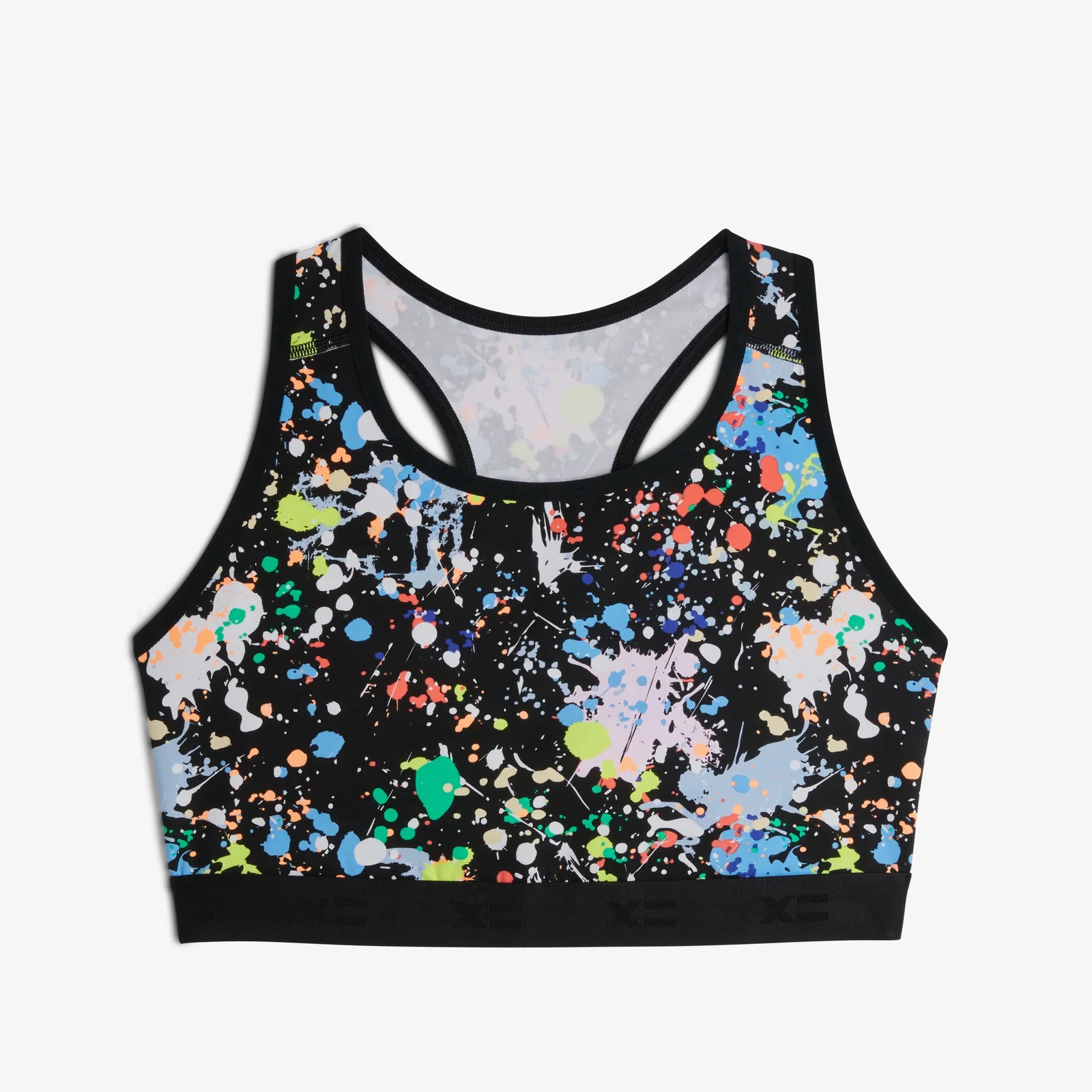 Image of Racerback Soft Bra - Pride Paint