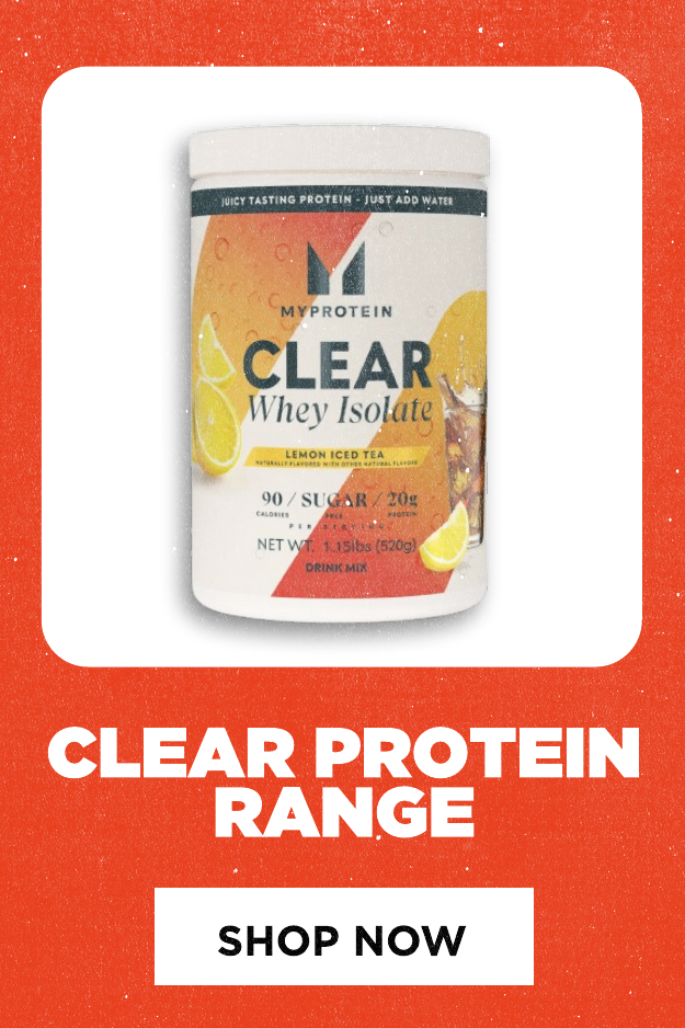 Clear Protein range
