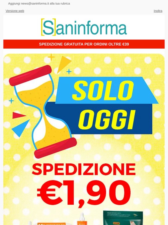 Shopping... calling! 📞 Spedizione €1,90 + Guam fino -50% + Extra Bios Line! Solo oggi