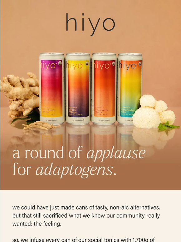 MELT AWAY STRESS WITH EVERY SIP.