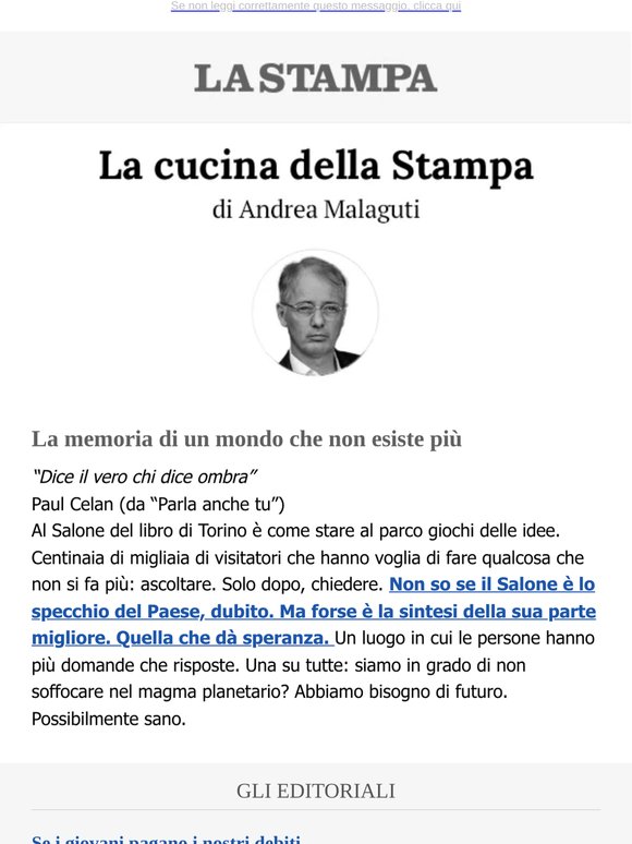 La memoria di un mondo che non esiste più