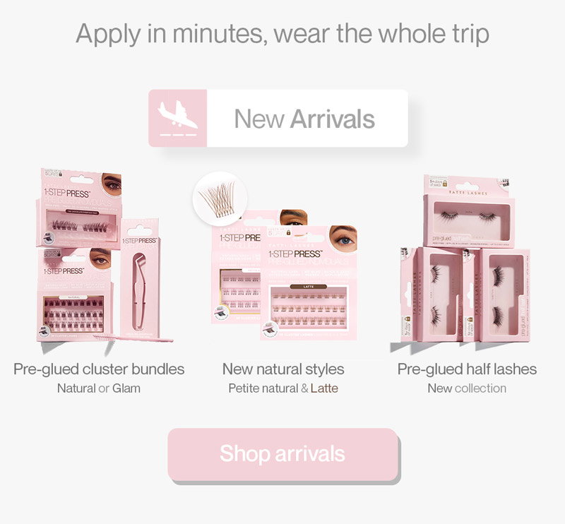New arrivals - shop new pre-glued styles and bundles