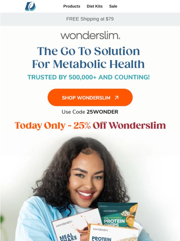 Better Metabolic Health Starts Today — 25% OFF