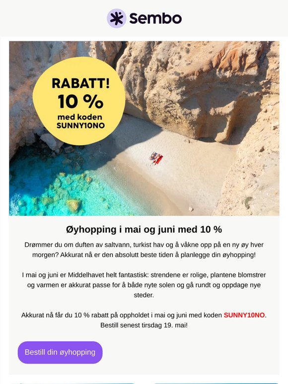 🛳️ Hvorfor mai & juni er de beste månedene for øyhopping