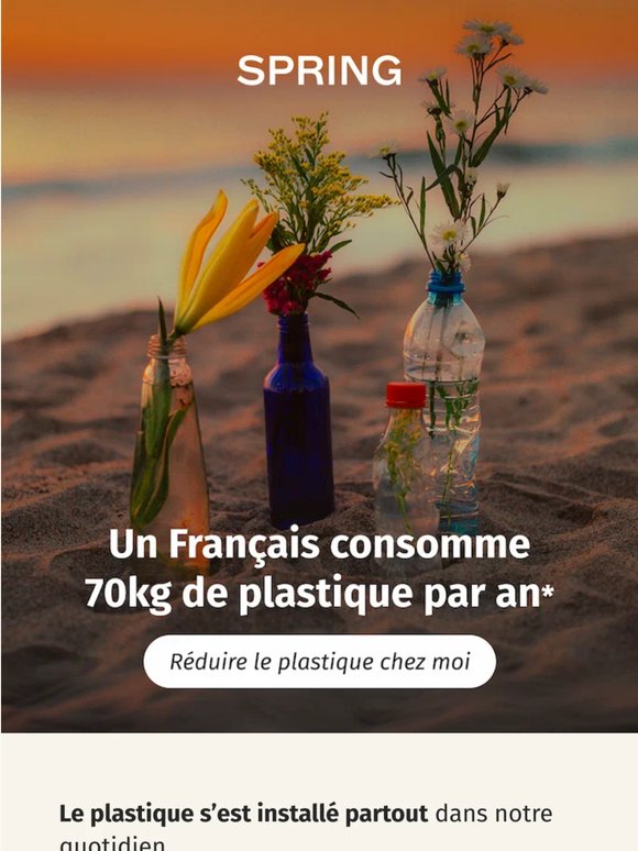 Quelle quantité de plastique consommez-vous ?