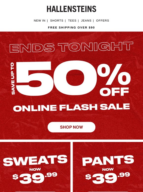 Sale ends tonight ‼️