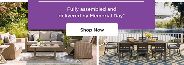 Memorial Day Outdoor Savings Weekend - Shop Now