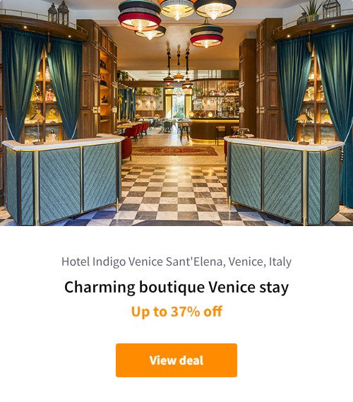 Charming boutique Venice stay