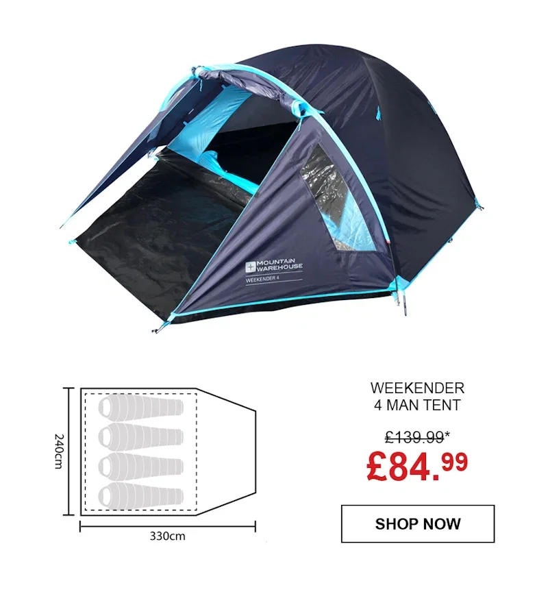Weekender 4 Man Tent