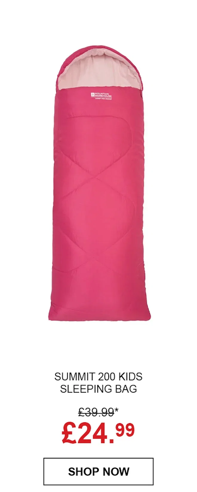 Summit 200 Kids Sleeping Bag