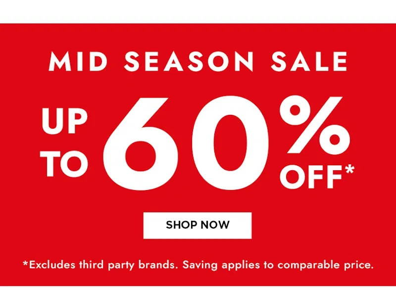 Mid season sale