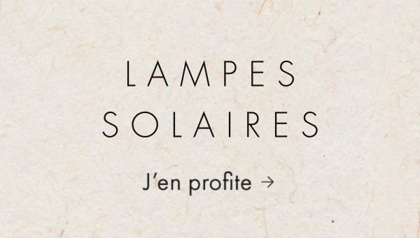 Lampes Solaires