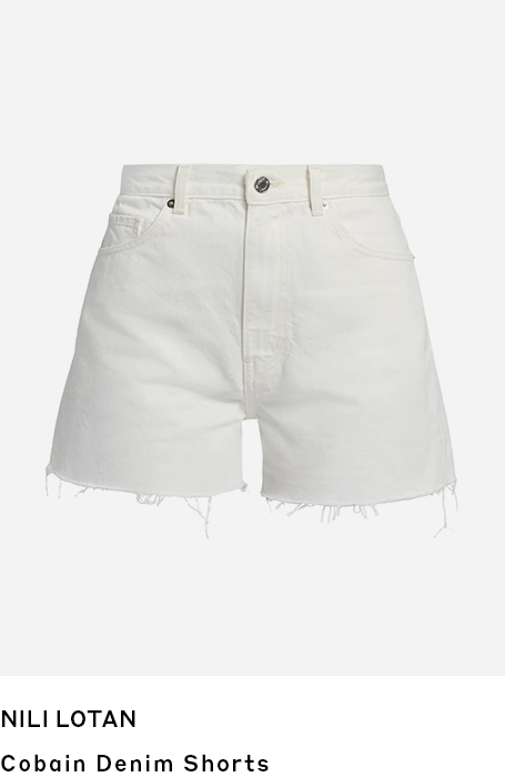 Nili Lotan | Cobain Denim Shorts