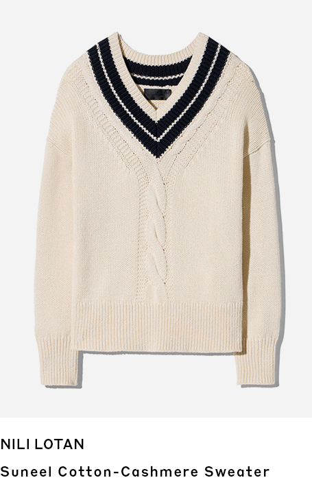 Nili Lotan | Suneel Cotton-Cashmere Sweater