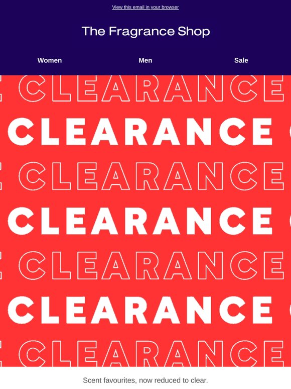 Hurry—Clearance Savings Await