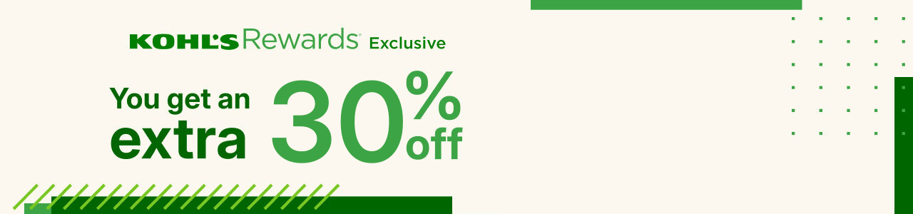 kohl's rewards members save more in store and online