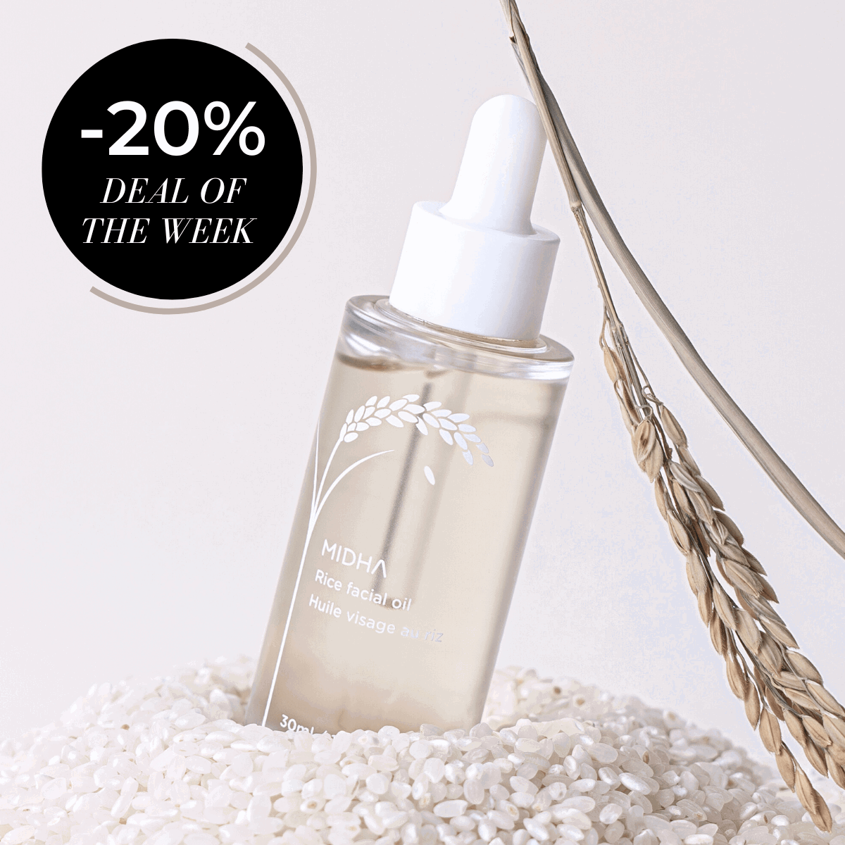 Deal of the Week: 20% auf das Rice Facial Oil von Midha