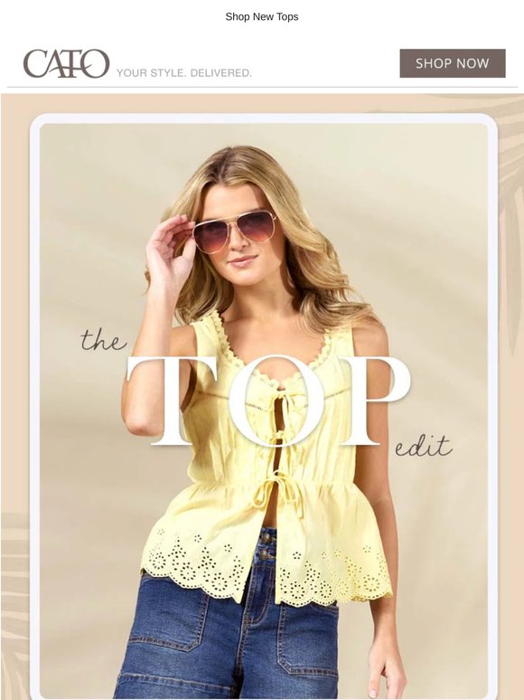 Swoon-worthy Summer Tops