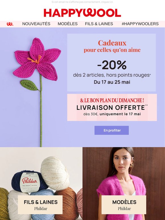 Offrez (ou craquez) : -20% dès 2 articles
