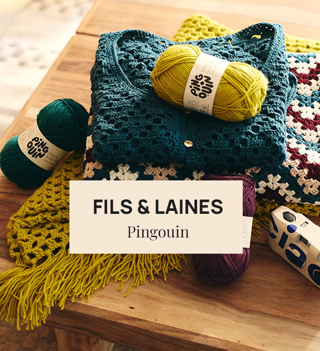 Fils et laines Pingouin