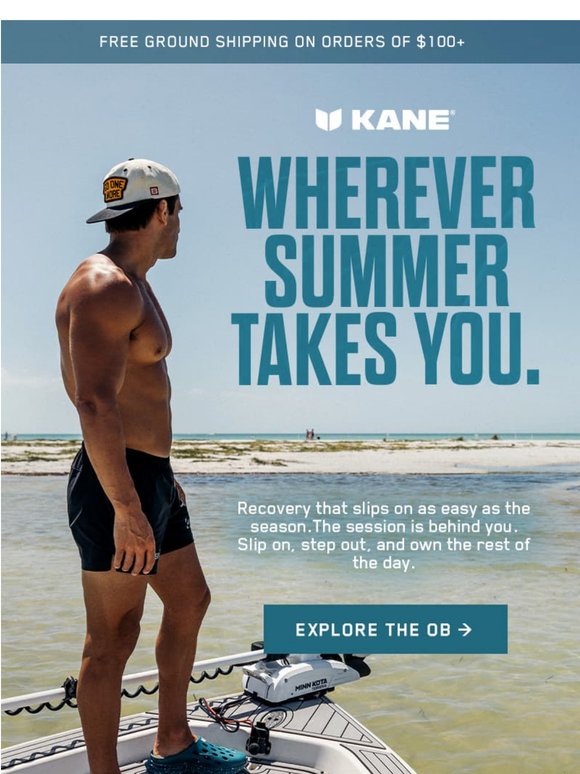 Built for wherever summer takes you.