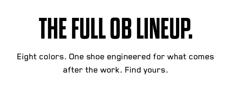 The Full OB Lline UP