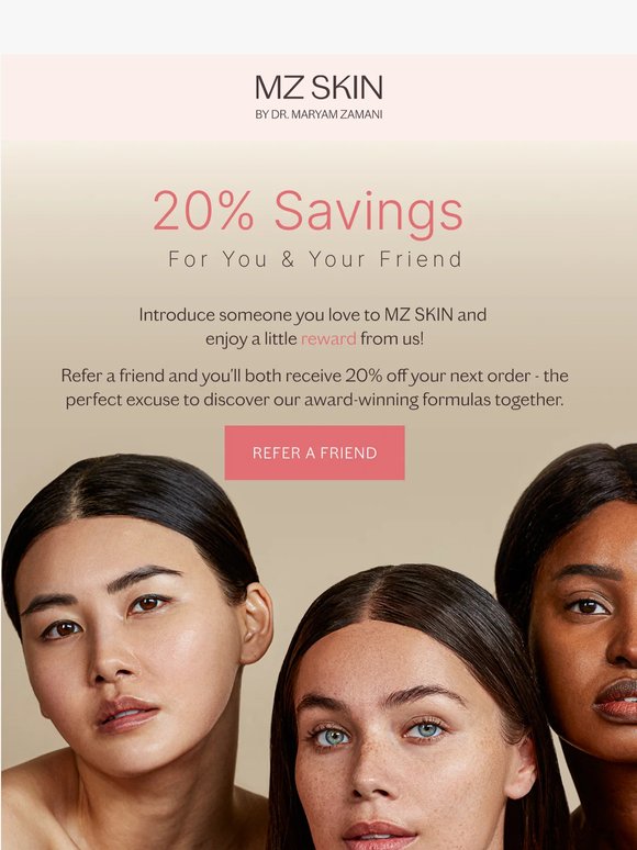 Save 20%, Share The Glow