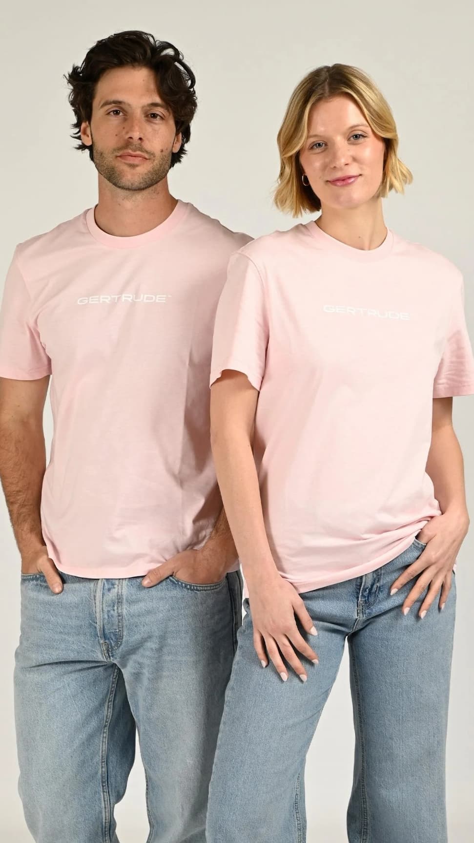 T-shirt Leonce mixte rose