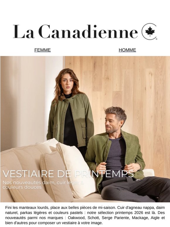 Le printemps s'invite dans votre vestiaire - découvrez nos nouveautés