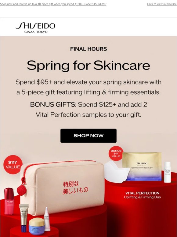 —,  Your Spring Skincare Gifts Are Almost Gone ⌛
