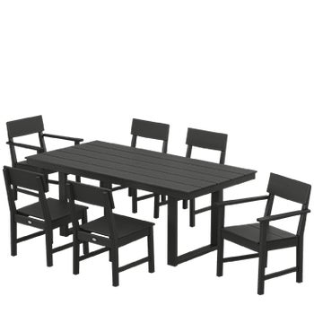 POLYWOOD Westport 7-Piece Outdoor Dining Set