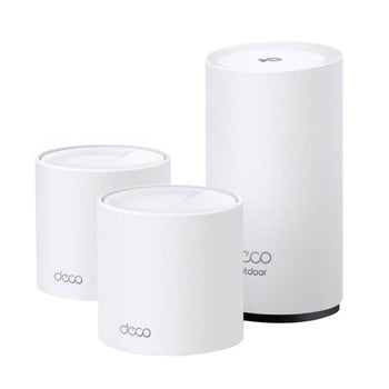 Deco AX3000 Wi-Fi 6 Dual-Band Whole-Home Mesh System Indoor/Outdoor 3-Pack