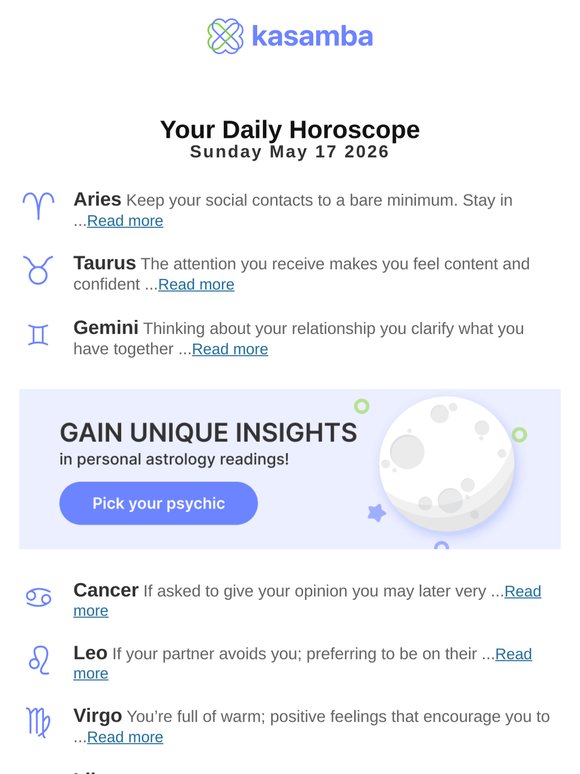 Your Zodiac Daily Forecast 🌟