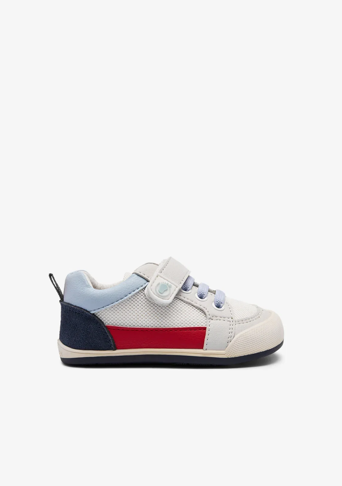 Image of Navy Mesh Barefoot Casual Sneakers